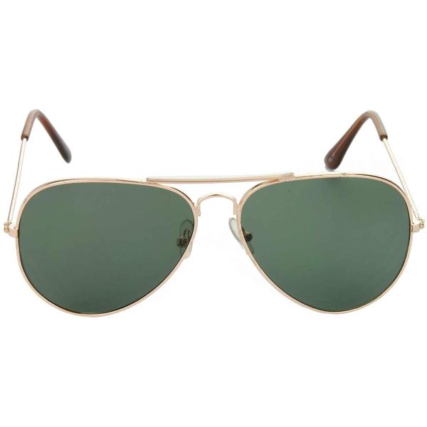 Red Leaf Men & Boys Aviator Sunglasses Grey & Golden Frame, Yellow