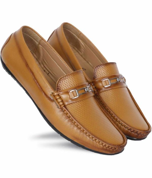 Punch Tan Loafers for Men - JioMart