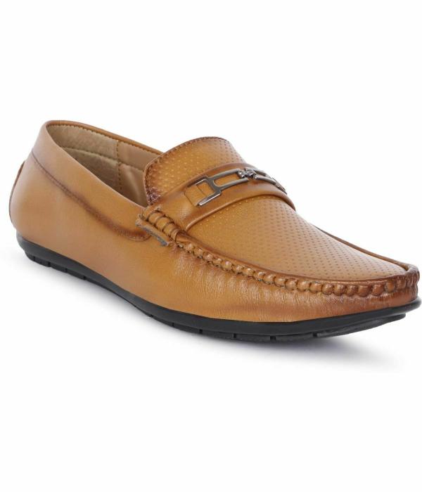 Punch Tan Loafers for Men - JioMart