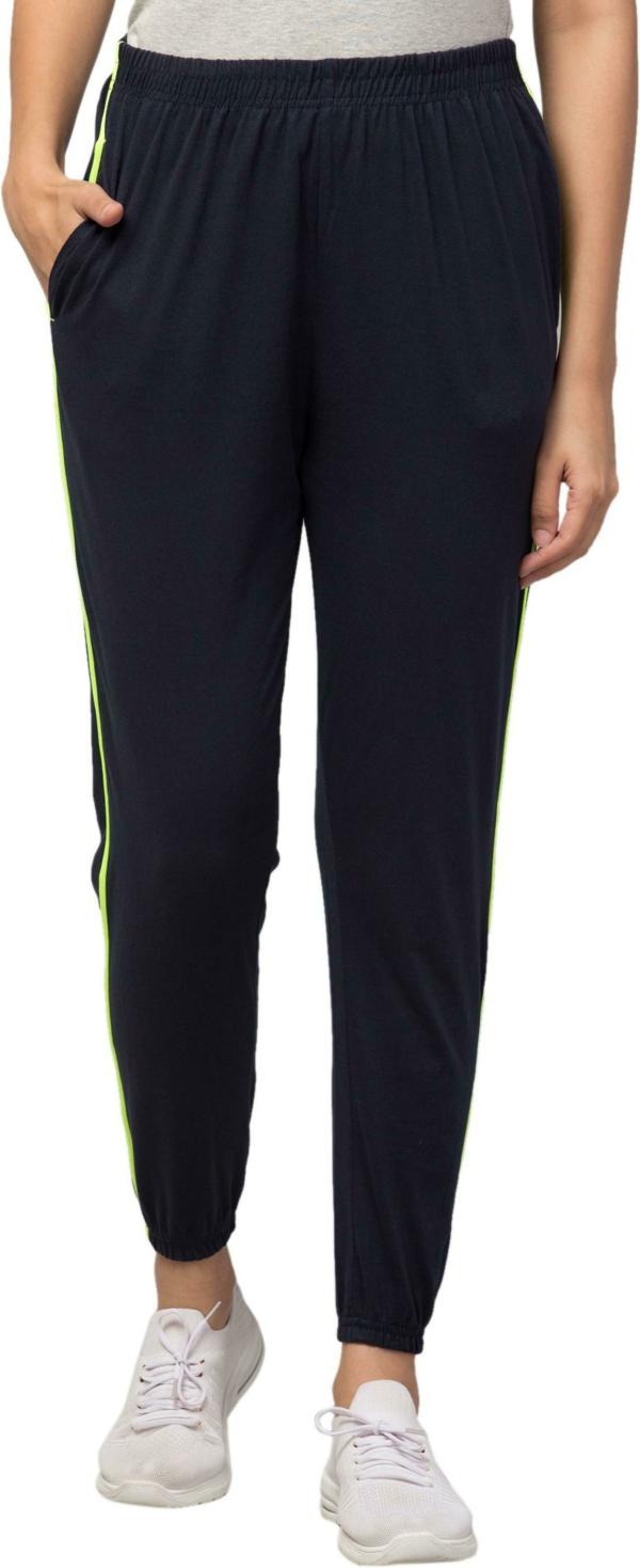 Neelja Women Navy Hosiery Solid Pyjamas (M) l Payjamas for women l womens payjama , casual