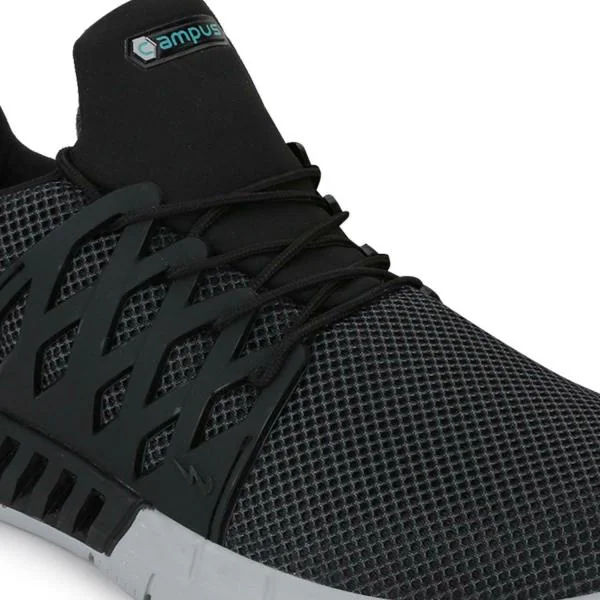 Campus BELGIUM PLUS Black Men's Running Shoes JioMart