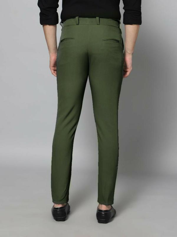 GS GRAND STITCH Mens Lycra Peanut fabric Trouser Pant JioMart