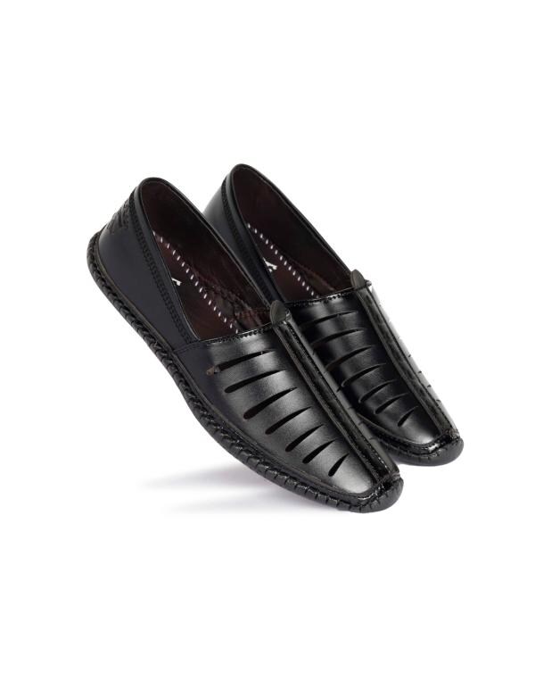 KAVSUN Black Jutis For Men JioMart