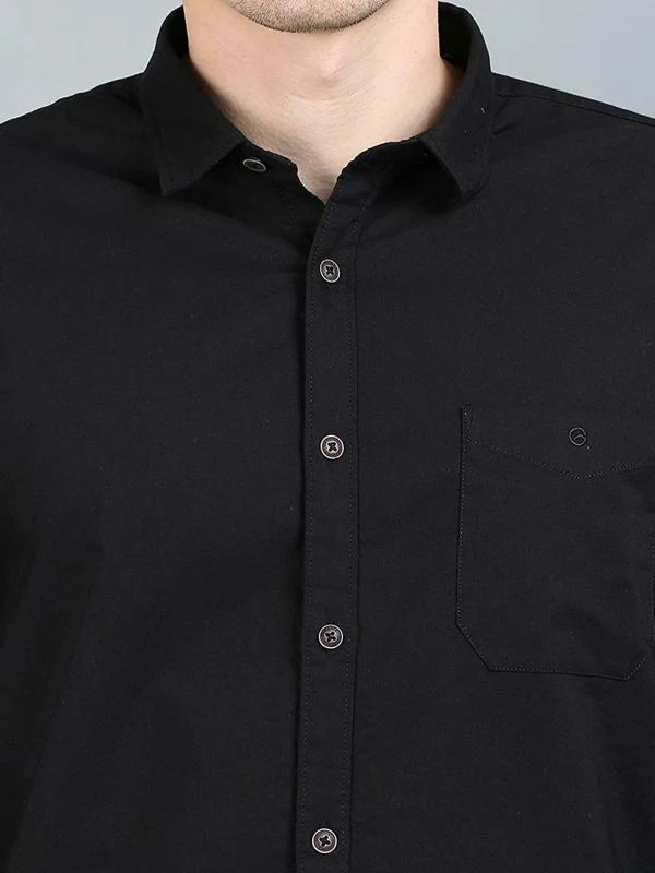 Oxy Gentz Men Black Casual Shirts JioMart