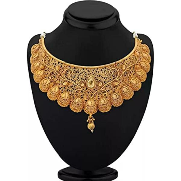 JewelShadi GoldPlated Metal Jewellery Set JioMart
