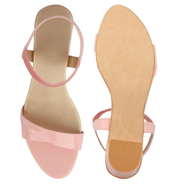 Shoetopia Women Pink Heels Sandal JioMart