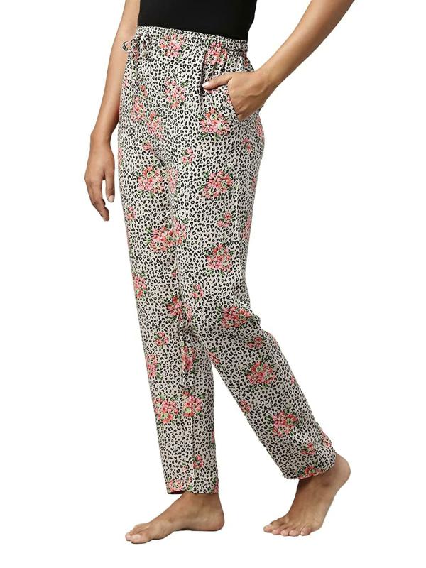 GO COLORS Store Women Printed Viscose Pants JioMart