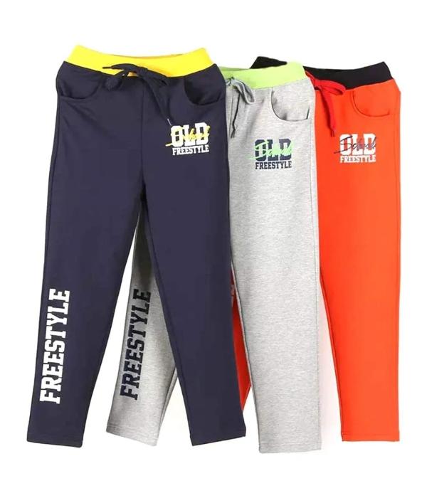 KYDA KIDS Boy's Regular Fit Pack of 3 Track Pants JioMart