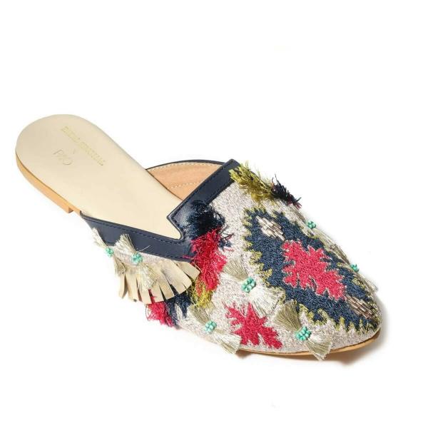 Paio Women Mules (Grey) JioMart