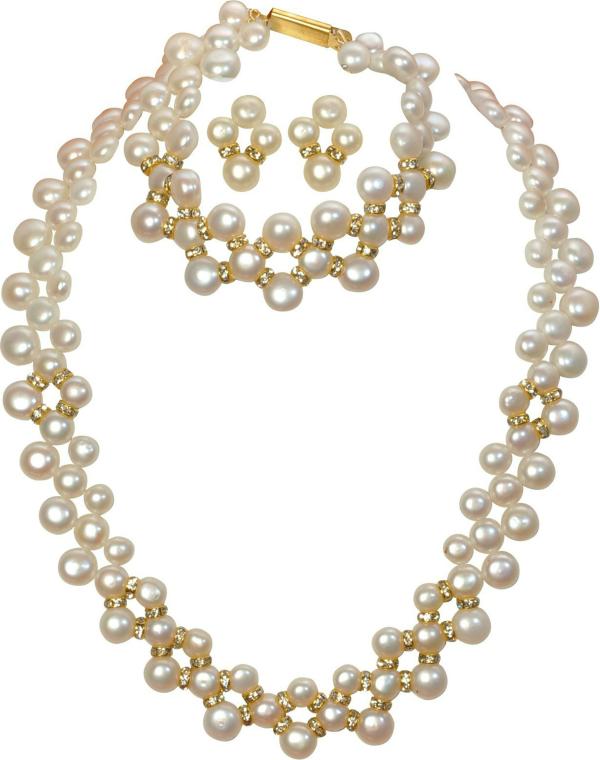 Classique Designer Jewellery Mother of Pearl Jewellery Set JioMart