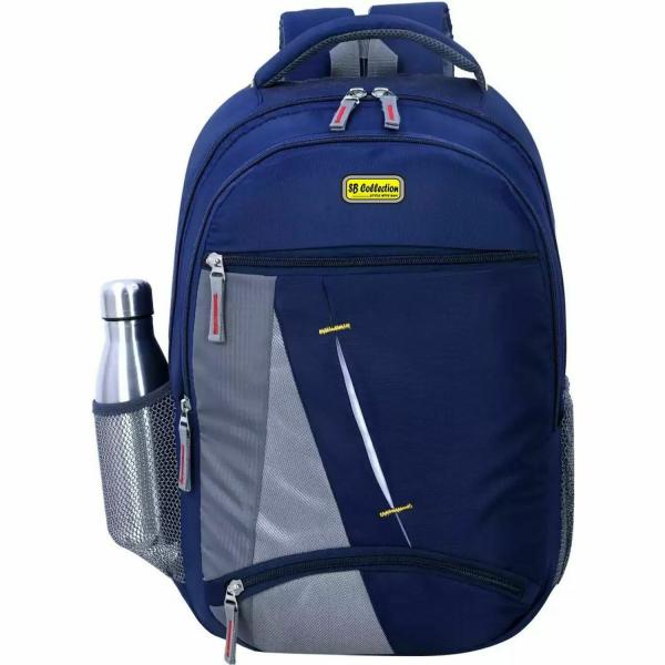 SBCOLLECTION Grey Polyester Laptop Backpack 30 L JioMart