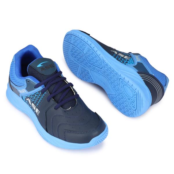 ASE 2.0 Blue Non Marking rubber Sole Badminton ShoesIdeal for