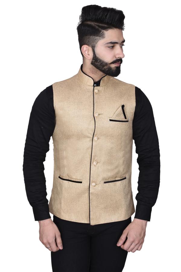 DUNDUBHI BROWN NEHRU JACKETS JioMart