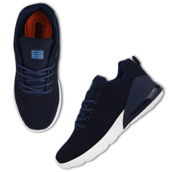 Unistar Men's Navy Comfortable and Stylish Walking, Running, Gym Sports