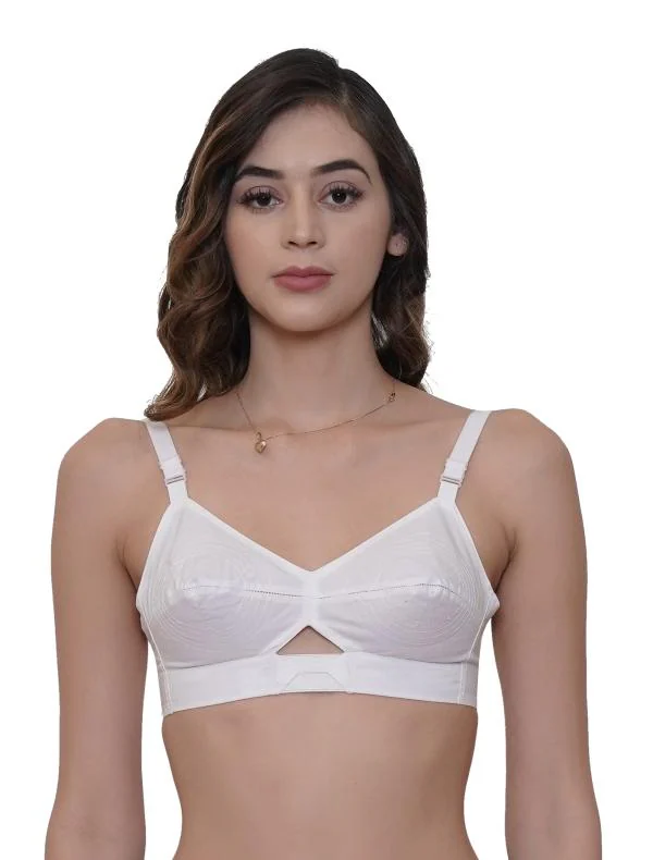 Ultrafit Full Coverager Bra Women Girls Pure Cotton Bra Bra Girls Bra White Bra JioMart