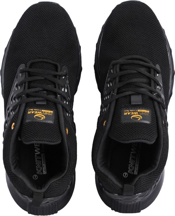 Lancer Men Running Shoes (Black and Gold) JioMart