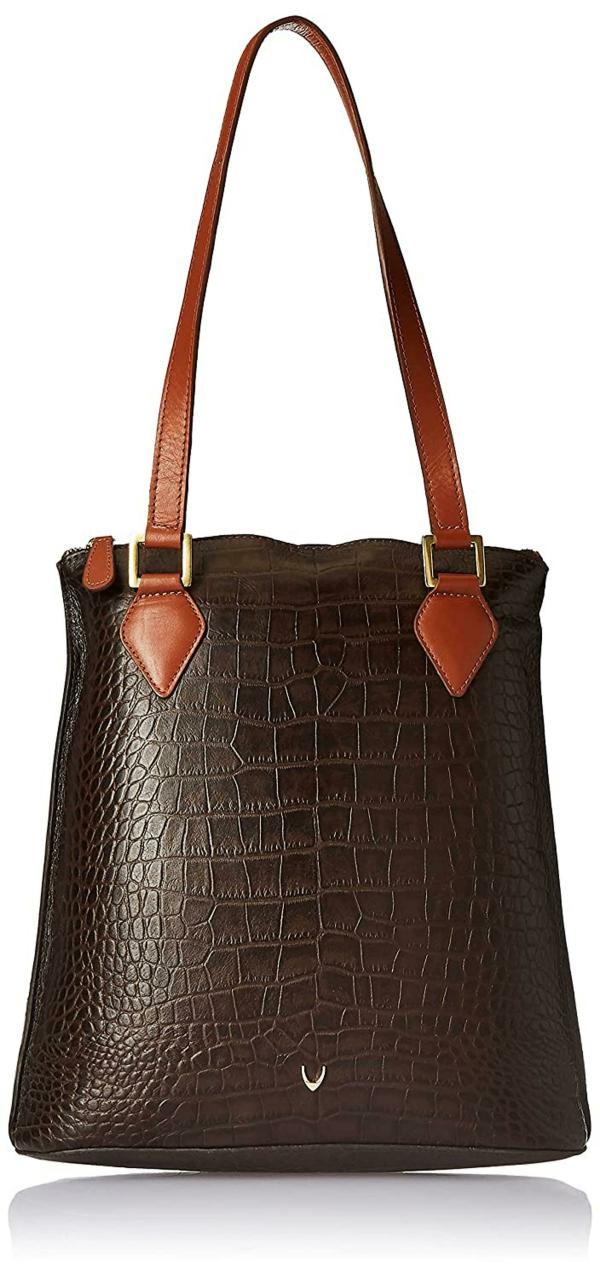 Hidesign Women Brown Genuine Leather Shoulder Bag JioMart