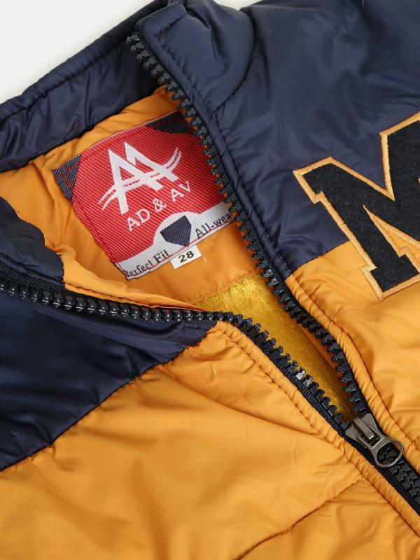 AD & AV Boys Navy Colorblock Nylon Jacket - JioMart