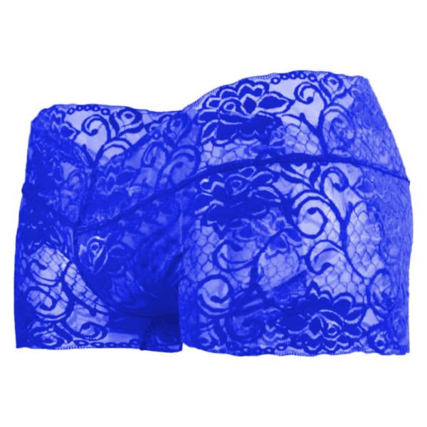 MERSODA Royal Blue Polyester and Spandex Thong Briefs Underwear XL