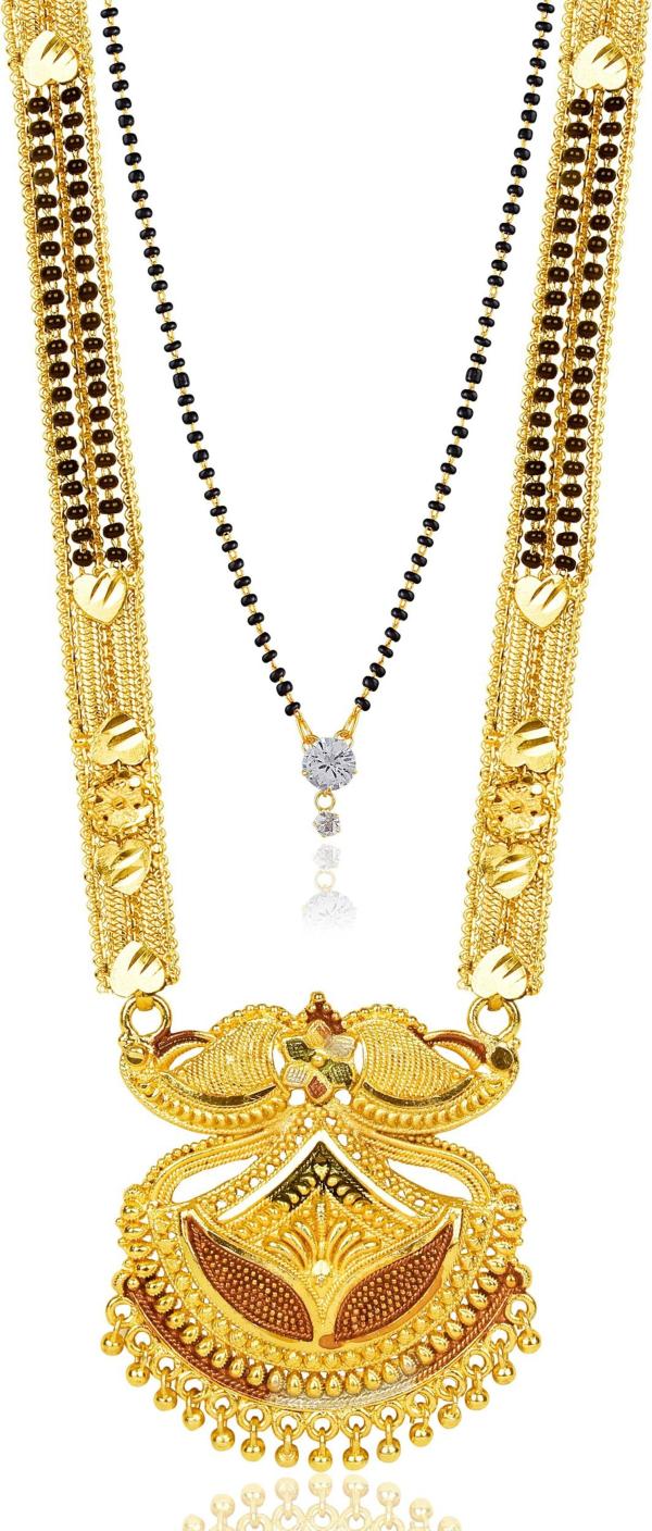 Brandsoon Gold plated Brass Mangalsutra JioMart