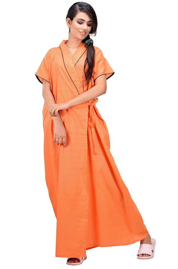 CLYMAA Women Cotton Nightgown (XXL) JioMart
