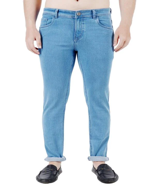 URBAN PENDU Light Blue Slim Fit Denim Men Jeans - JioMart