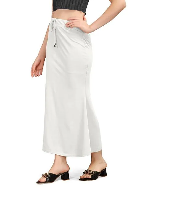 GMR Women's 4Way Spandex Blend Saree Shapewear Petticoat for Women