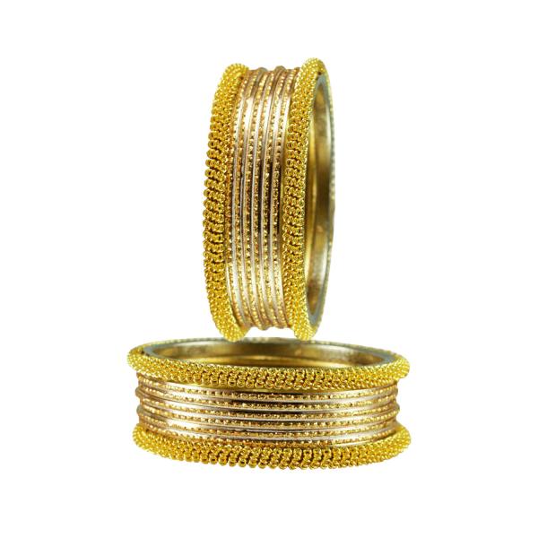 Vidhya Kangan Golden Plain Brass Bangle JioMart