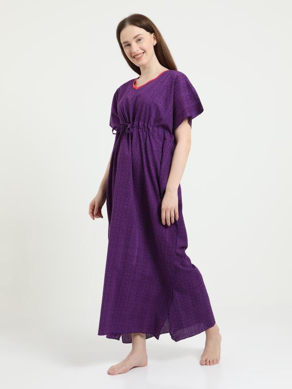 RnP Cotton Kaftan Nighty JioMart