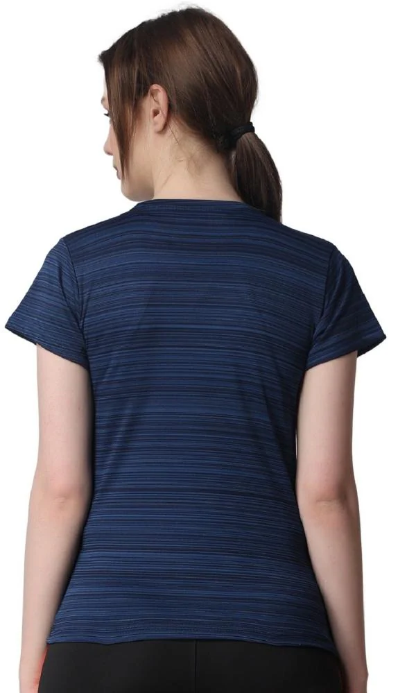 Half Sleeves DryFit Moisture Wicking Polyester Lycra Blend Round Neck TShirts for Women JioMart