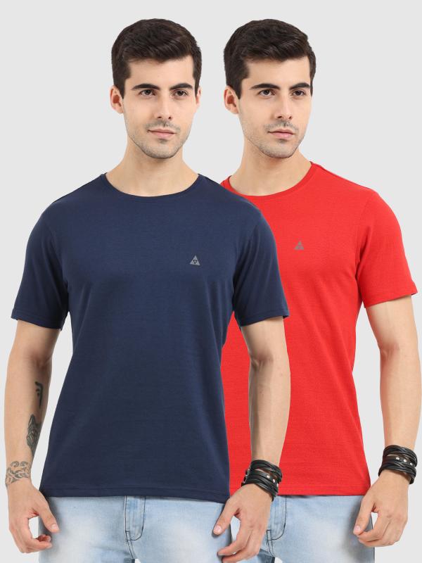 ARDEUR MENS COTTON COMBO PLAIN TSHIRTS JioMart