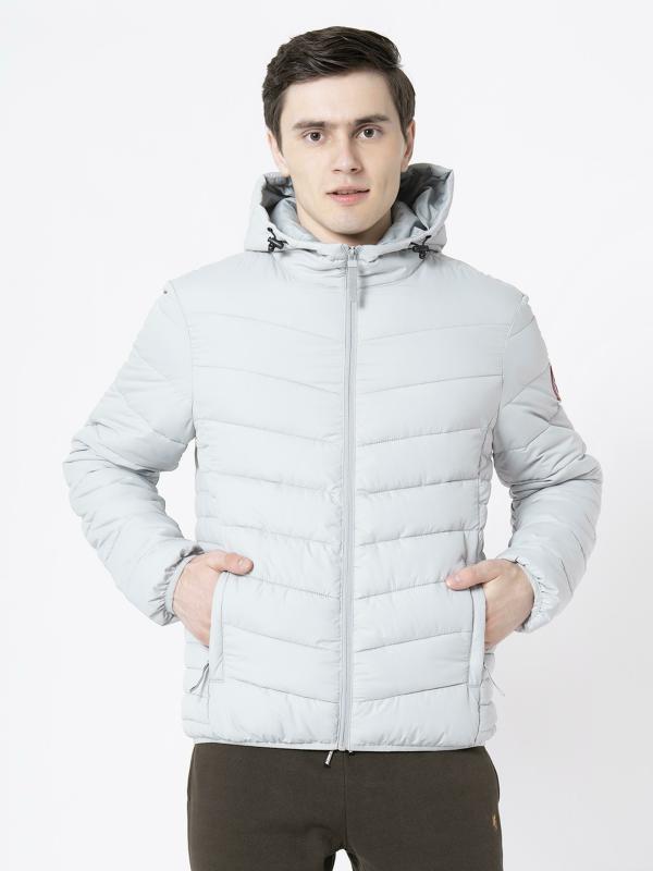 Red Tape Men's Grey Solid Jacket JioMart