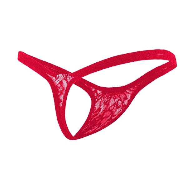 MERSODA Red Polyester and Spandex GString Thong Underwear L JioMart