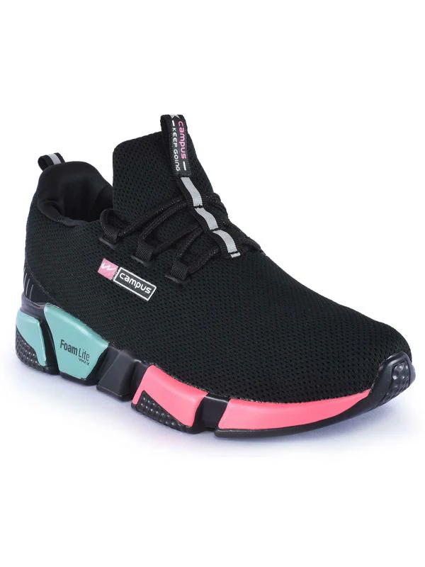 Campus ALEXA Black Women's Running Shoes JioMart