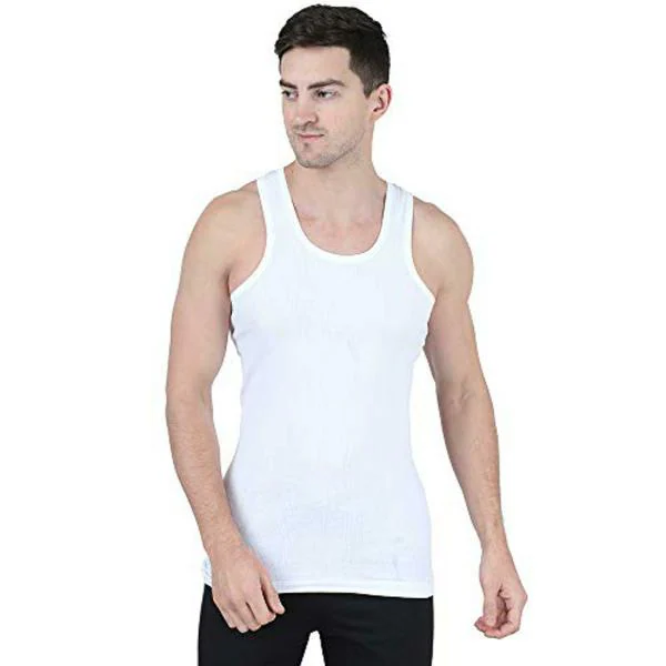 abaranji Men Cotton Sleeveless Vest Pack of 1 JioMart