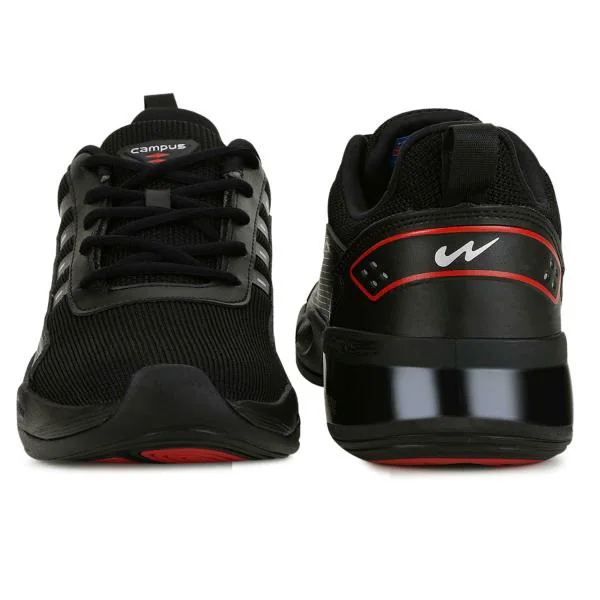 Campus Men TERMINATOR (N) Running Shoes BLK/RED JioMart