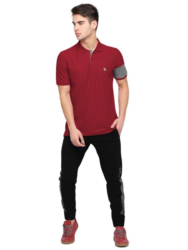 BULLMER Black Trendy Printed Polyester Trackpant For Men JioMart