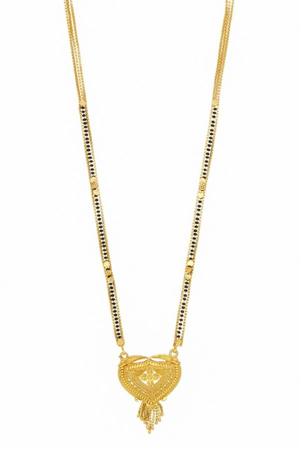 Ramdev Art fashion jewellery Stylish alloy Mangalsutra for Women Copper