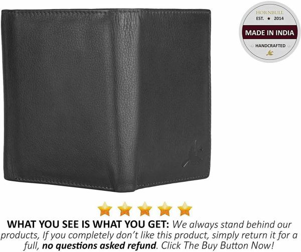 Hornbull Black Wallet For Men JioMart