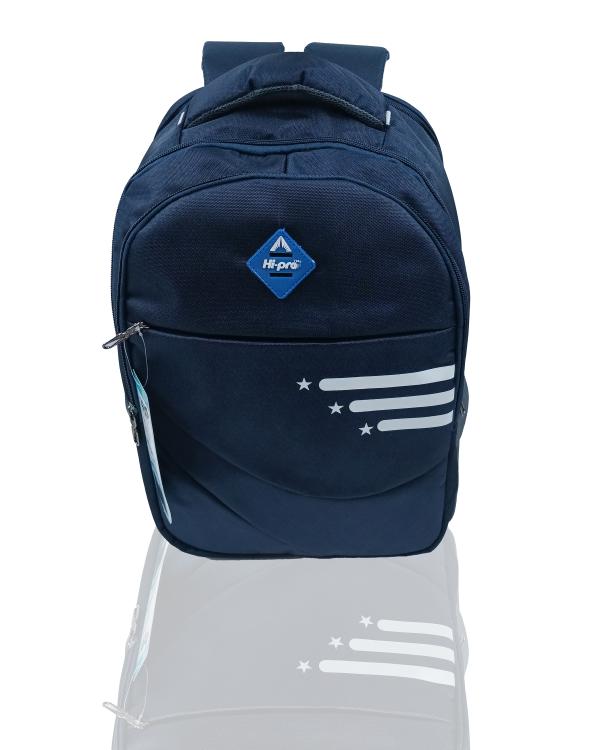 HI PRO Laptop bag / school bag ( Navy Blue ) JioMart