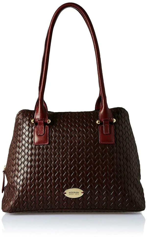 Hidesign Women Brown Genuine Leather Shoulder Bag JioMart