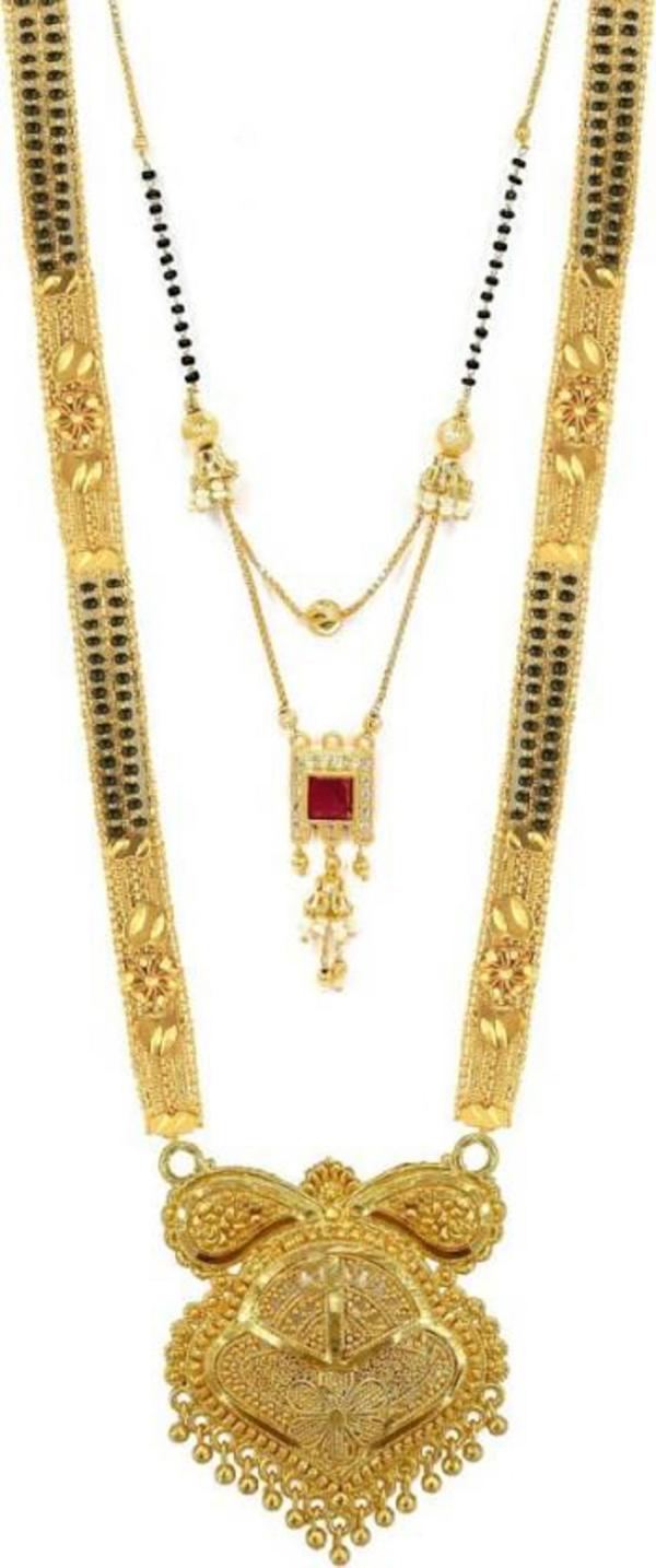 Brandsoon Gold plated Brass Mangalsutra JioMart
