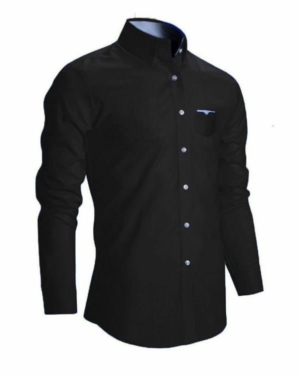 Life Roads Black Pure Cotton Slim fit Casual shirt For Men JioMart