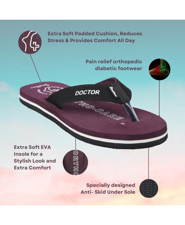 STEPHUES EXTRA SOFT DIABETIC ORTHOPAEDIC DOCTOR SLIPPERS. ANTISLIP
