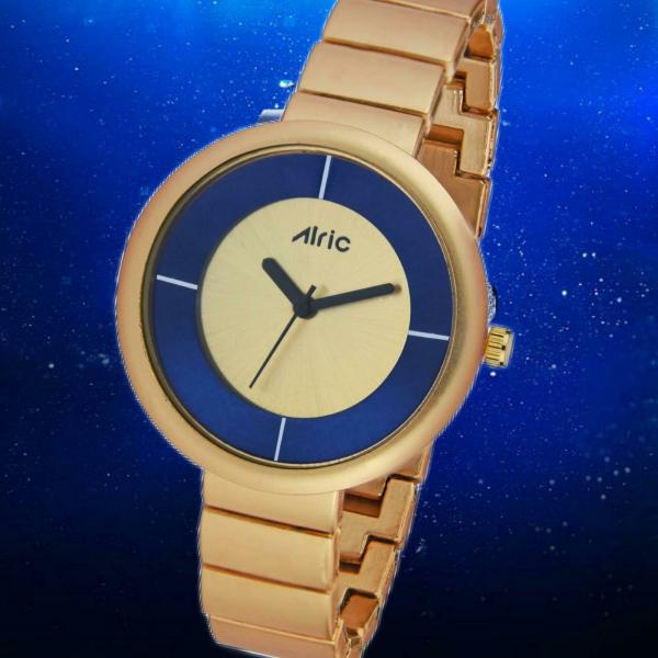 ALRIC Gold Analog Gold Dial Gold Strap Watch for Women & Girls JioMart