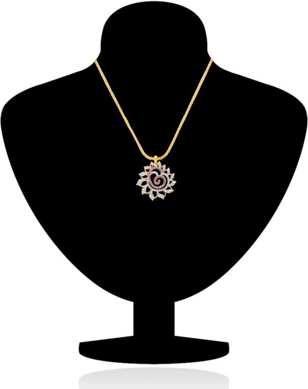 Mahi GoldPlated Brass Alloy Pendant For Women (Ps1194129Gpinwhi) JioMart