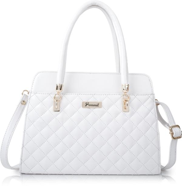 Fommil Women White Handbag JioMart