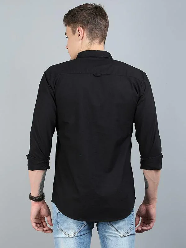 Oxy Gentz Men Black Casual Shirts JioMart