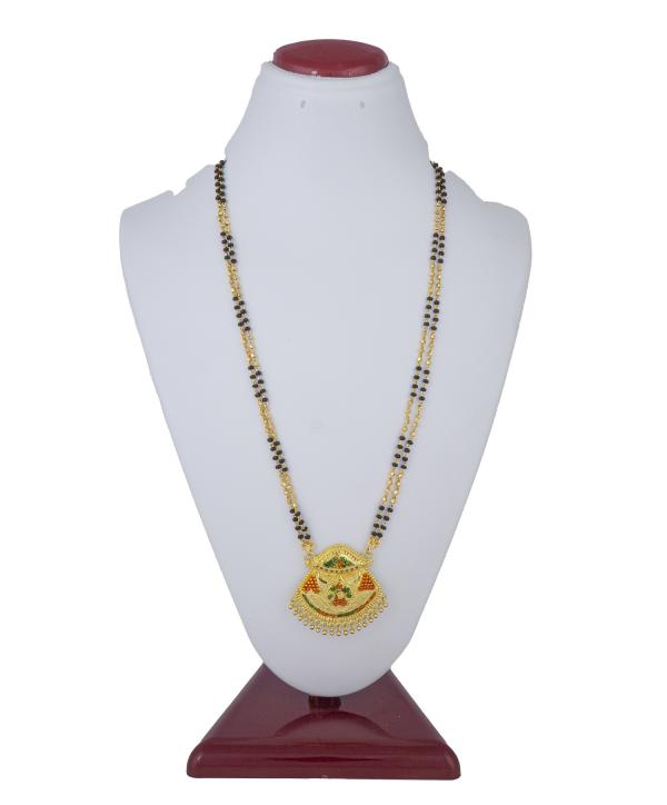 Ramdev Art fashion jewellery Stylish alloy Mangalsutra for Women Copper