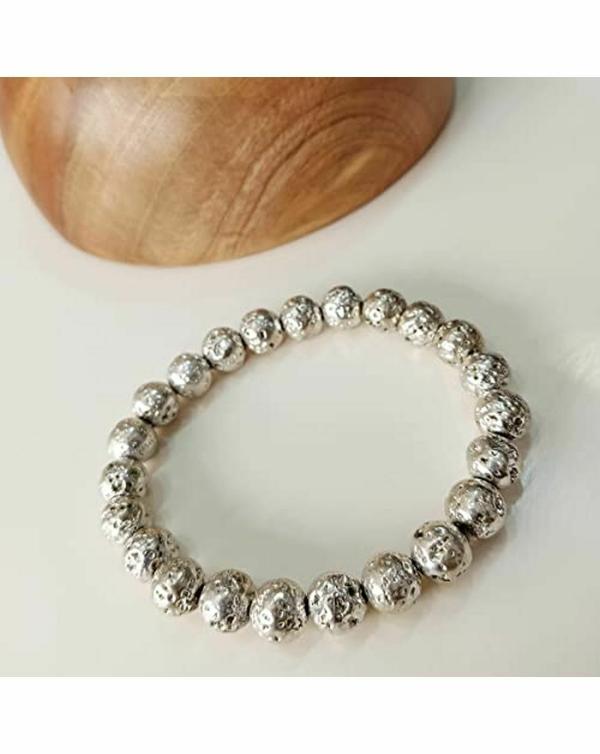 Shubhanjali store White Lava Bracelets for (Unisex) JioMart